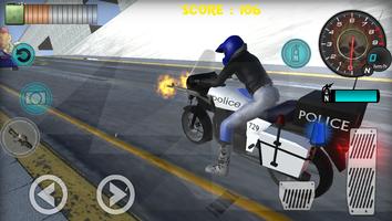 Polisi 3D mengejar simulator poster