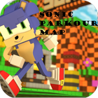 Sonic Parkour Map For MCPE icône