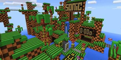 Sonic Parkour Map For MCPE 截图 2