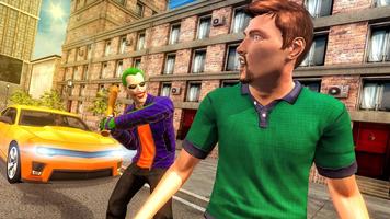 City Gangster Clown Attack تصوير الشاشة 3