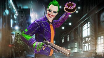 City Gangster Clown Attack تصوير الشاشة 2