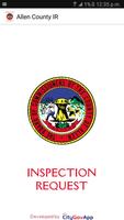 Allen County InspectionRequest Plakat