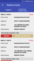 Washoe Building Inspections تصوير الشاشة 1