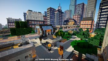 City maps for mcpe Affiche