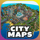 City Maps Minecraft Mod icône