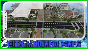 City Maps Minecraft Mod capture d'écran 3