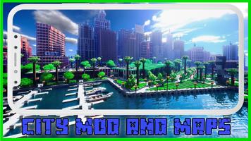 City Maps Minecraft Mod capture d'écran 2