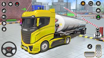 Oil Tanker Truck Parking Game screenshot 2