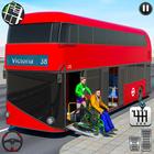 Army City Coach Bus Driving Adventure Game 圖標