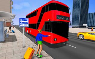 New City Bus Driving Simulator 2021-Bus Games ポスター