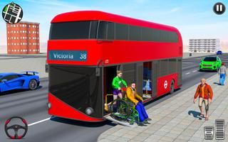 New City Bus Driving Simulator 2021-Bus Games スクリーンショット 1