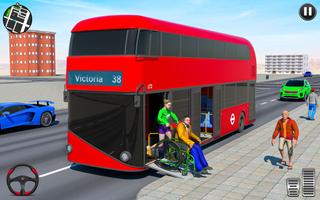 Real Bus 3D Parking Game-Offline Bus Games स्क्रीनशॉट 1