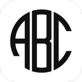 Logotipo com texto circular ícone