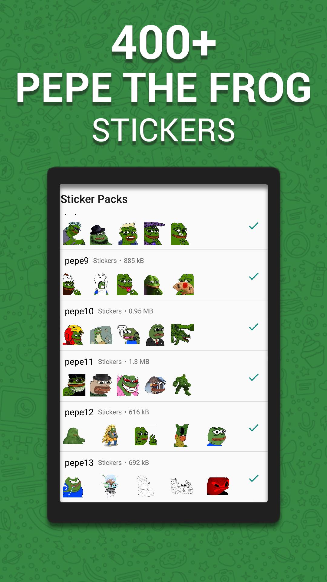 Pepe Meme Stickers For Whatsapp For Android Apk Download