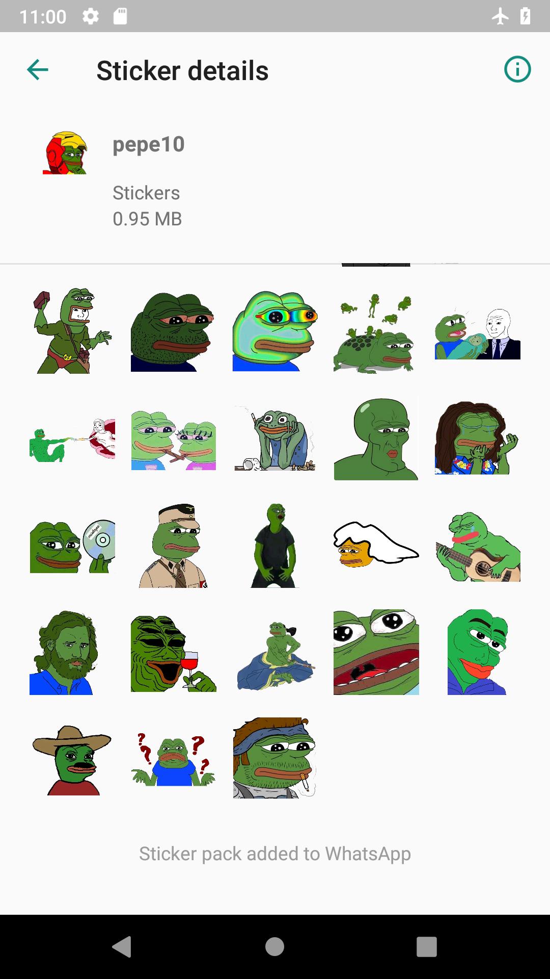 30 Best Pepe Sticker  Whatsapp  Group Terkini Postwallpap3r
