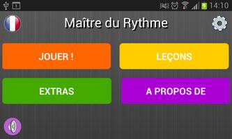 Maître du Rythme de Musique Affiche