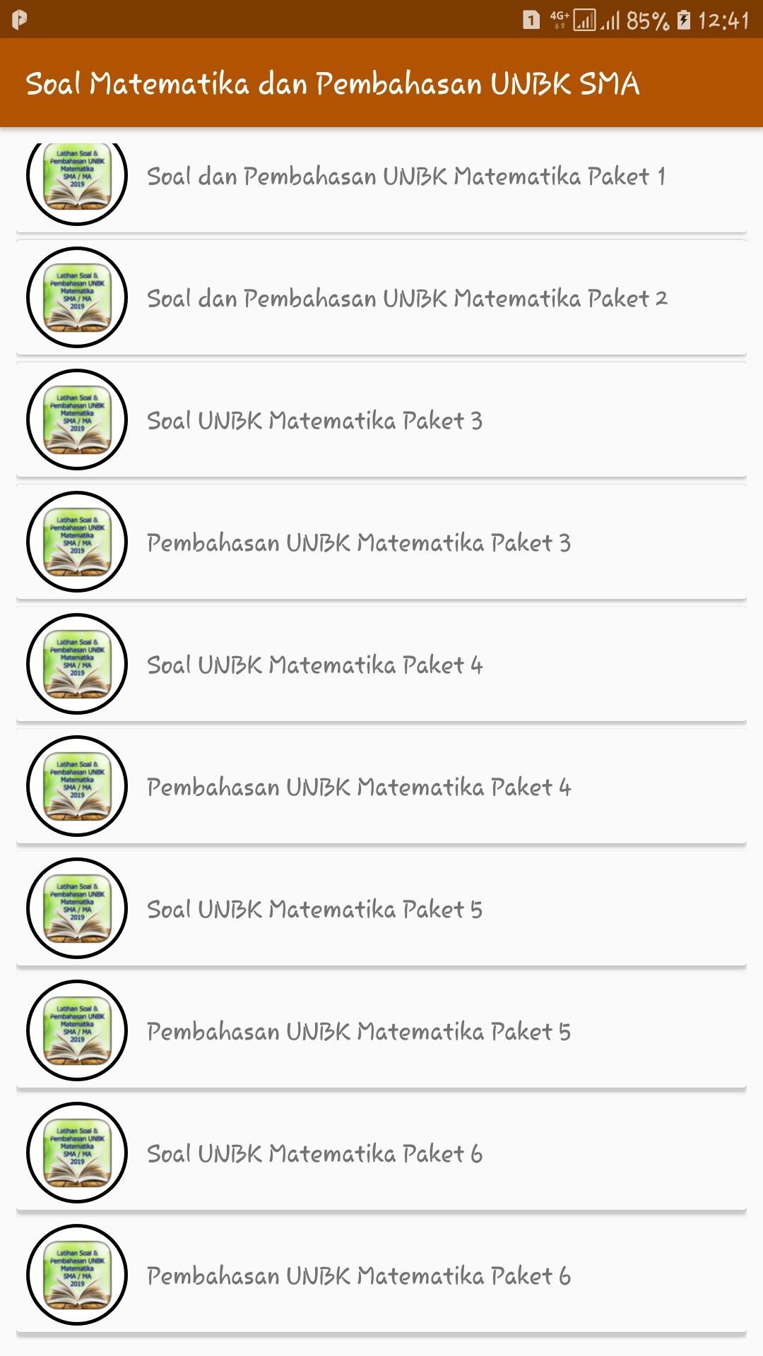 Soal Matematika Dan Pembahasan Unbk Sma Ma 2019 For Android