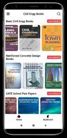 Civil Engineering Books, Notes โปสเตอร์