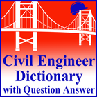 Civil Engineer Dictionary icône