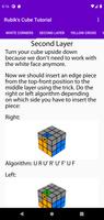 Rubik's Cube Tutorial スクリーンショット 1
