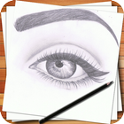 How to Draw Eyes Step by Step آئیکن
