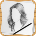 Desenhe cabelo realista passo 