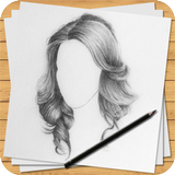 Draw Realistic Hair step by st icon