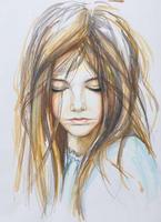 ارسم رسمًا لوجه المرأة تصوير الشاشة 1