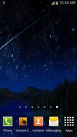 Meteors star firefly Wallpaper पोस्टर