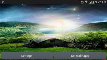 Meteor flying heaven Wallpaper स्क्रीनशॉट 2
