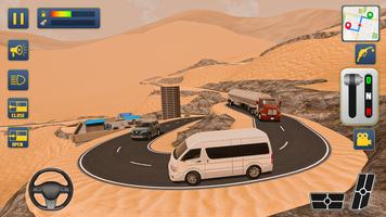 Van Simulator Real Car Games captura de pantalla 1
