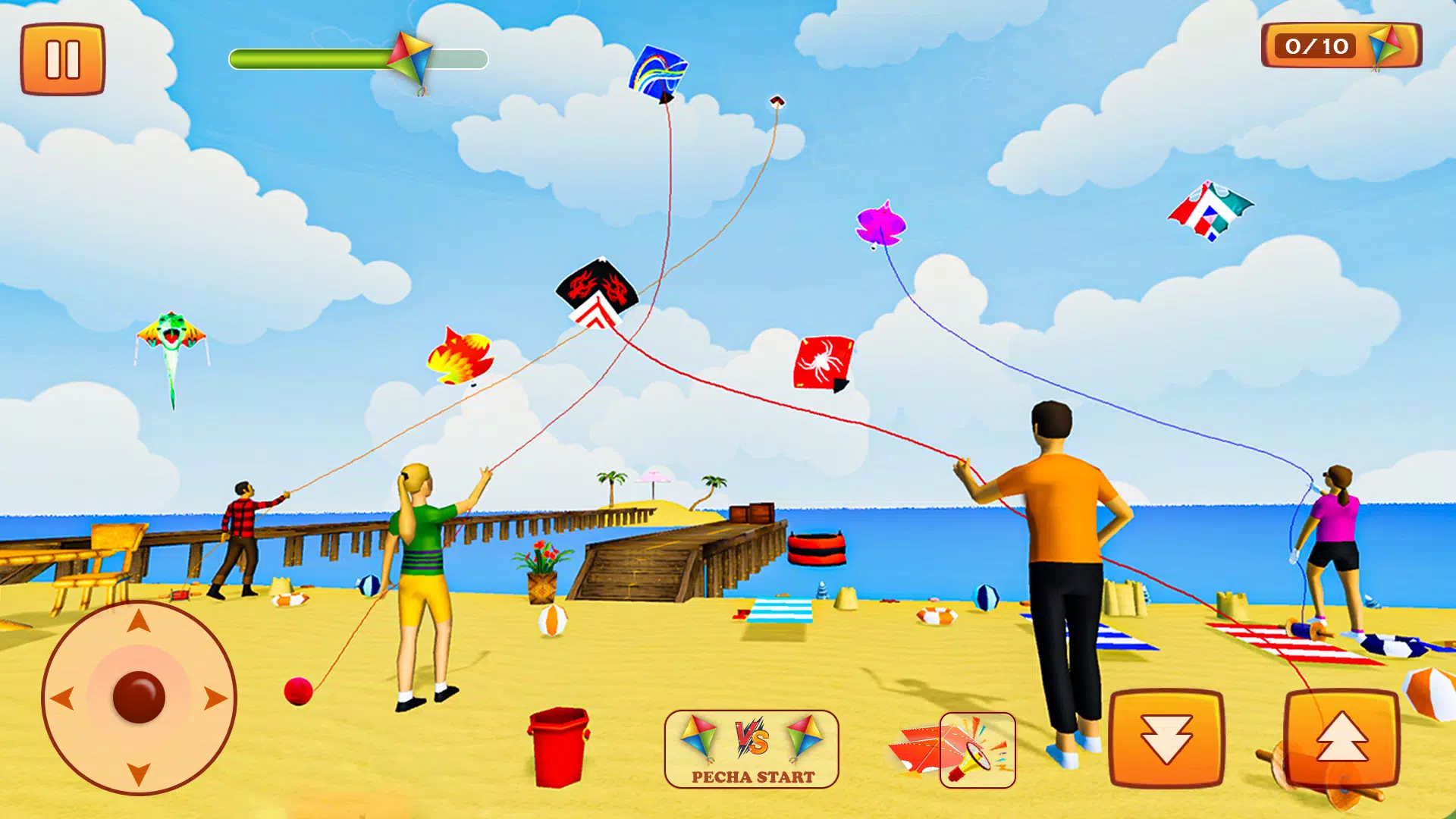 Download do APK de pipa combate 3D: Kite Game para Android