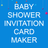 Baby Shower Invitation Maker APK
