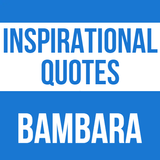 Inspirational Quotes Bambara-icoon