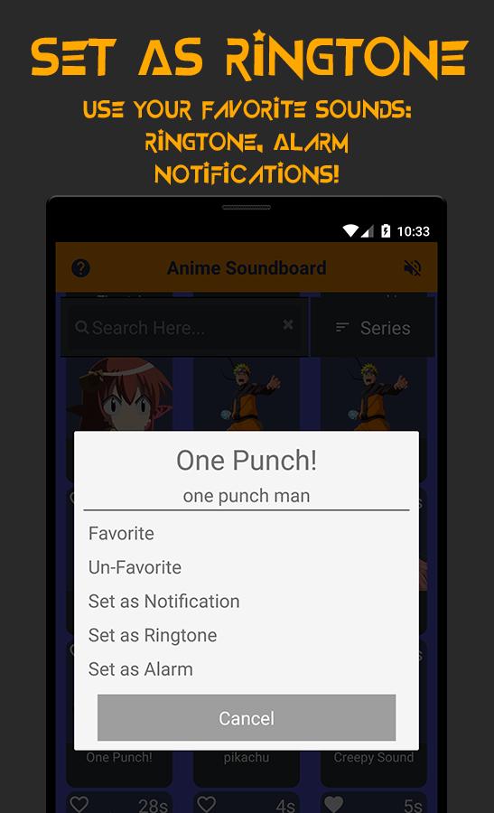 Tải xuống APK Anime Soundboard cho Android Tải xuống APK Anime Soundboard cho Android
