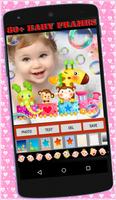 Cute Baby Photo Frames Poster