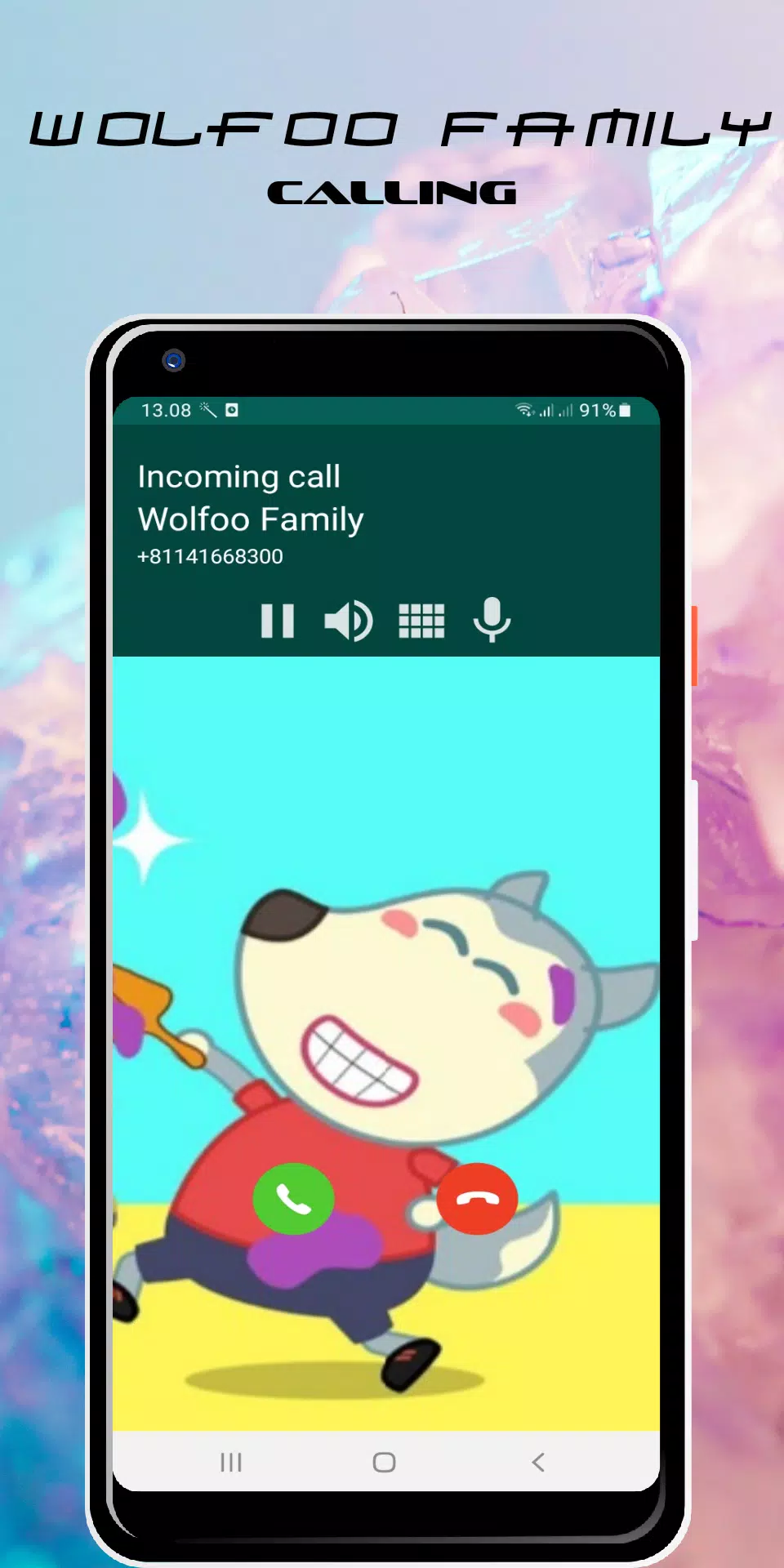 Wolfoo family fake call APK voor Android Download