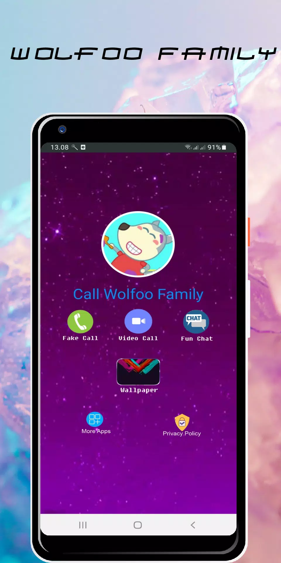 Download do APK de Wolfoo family fake call para Android