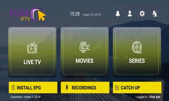 Click iptv capture d'écran 2