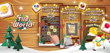 Tile World - Xếp Hình Hoa Quả 