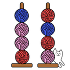 Wool Ball Sort Puzzle آئیکن