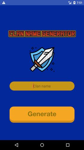 Clan Name Generator APK für Android herunterladen