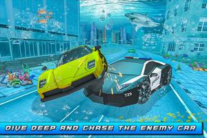 jeu de voiture volante en mer capture d'écran 3