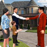 Virtual Rent Home Happy Family