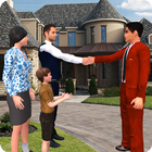 虛擬租房搜索：幸福的家庭生活 圖標