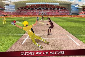Wicket Keeper Cricket Game Cup Affiche