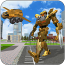 Flying Robot Truck: Real Transforming APK