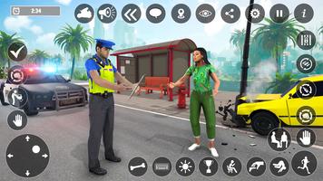 Juego de Police Traffic Poster