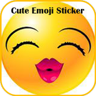 Cute Emoji Sticker ikona