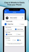 Whistle & Clap Phone Finder capture d'écran 1